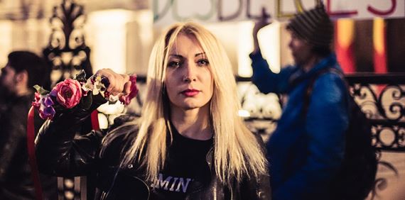 Dokumentrna Ji.hlava - pripravovan film predstav aj Inna Shevchenko z hnutia Femen